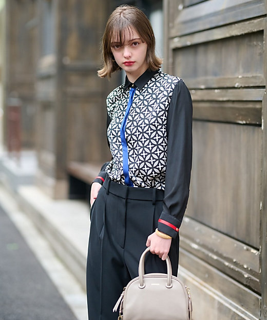 オーバーラップサークルシャツ（2002352398） | DRESSTERIOR