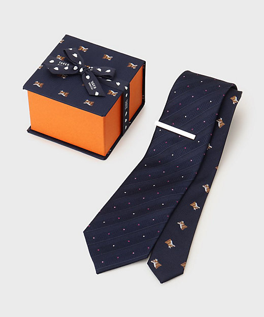 BOXセット】イングリッシュガーデン ネクタイ＆タイバー