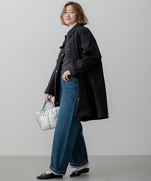 撥水加工／洗える】中綿ベストライナー付き マルチウェイアウター