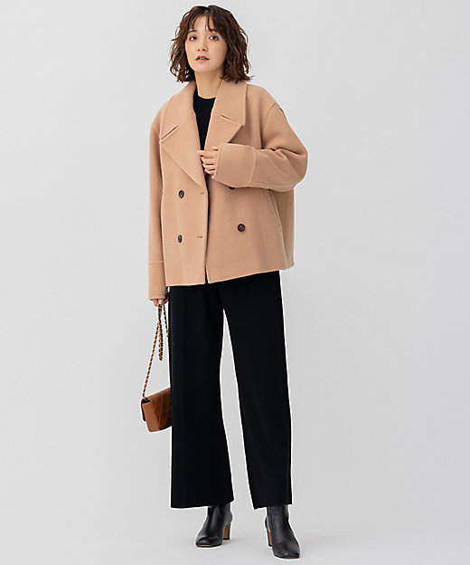 ヘリンボーン ショート ピーコート（SCWSNW0511） | 23区 S