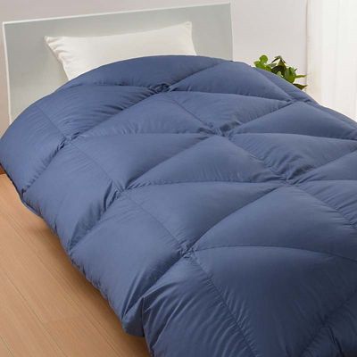 西川プレミアム〉 羽毛掛ふとん シングルロング（KA07159014