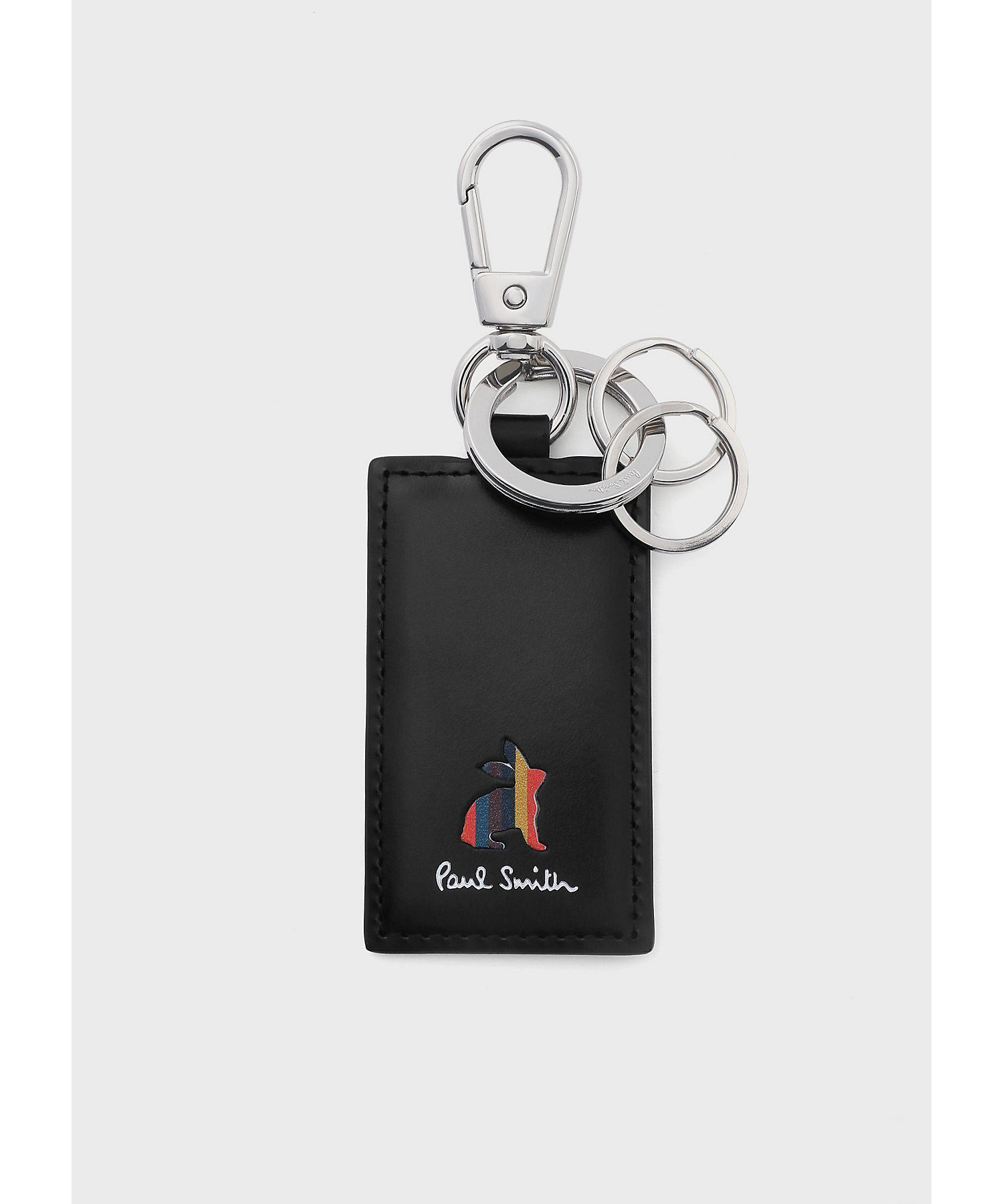 マーケトリー ブライトストライプ ラビット キーリング