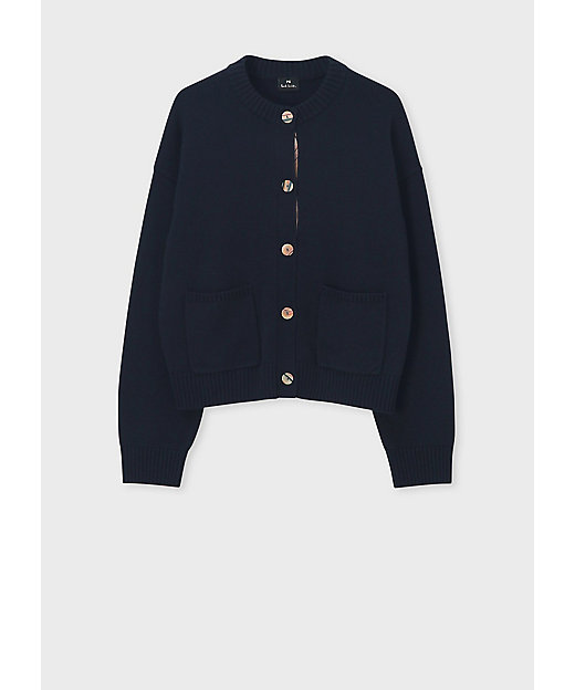 ウィメンズ スワール ボタン カーディガン（255554585N