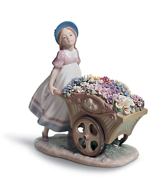 可愛いお花屋さん」 | LLADRO/リヤドロ | 三越伊勢丹オンラインストア