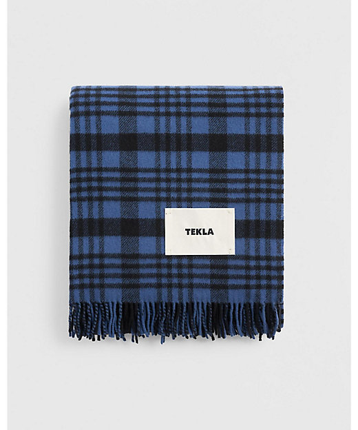 ブランケット Blue Plaid | TEKLA/テクラ | 三越伊勢丹