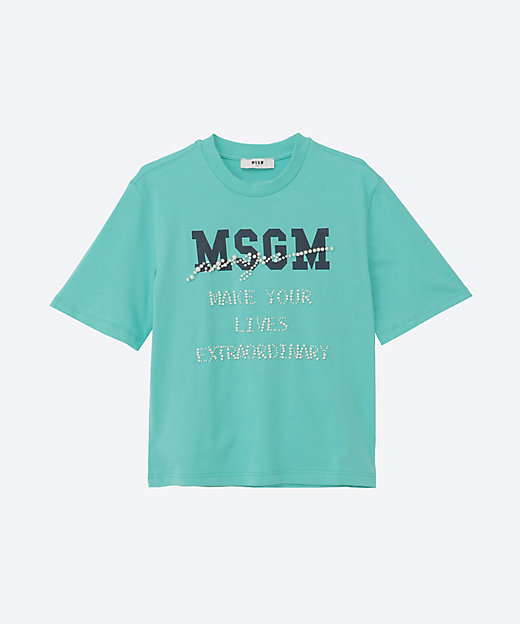 半袖Tシャツ F5MSJ―GTH118 | MSGM (Baby&Kids)/エムエス