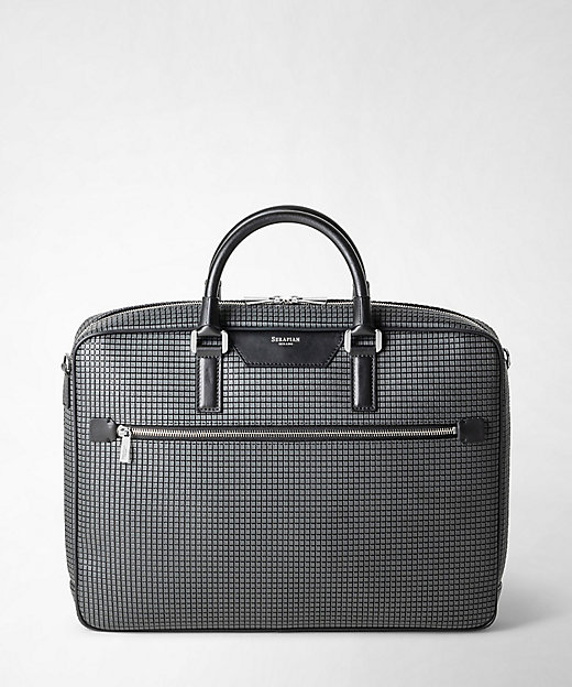 STEPAN製 スリムブリーフケース | SERAPIAN (Men)/セラピアン