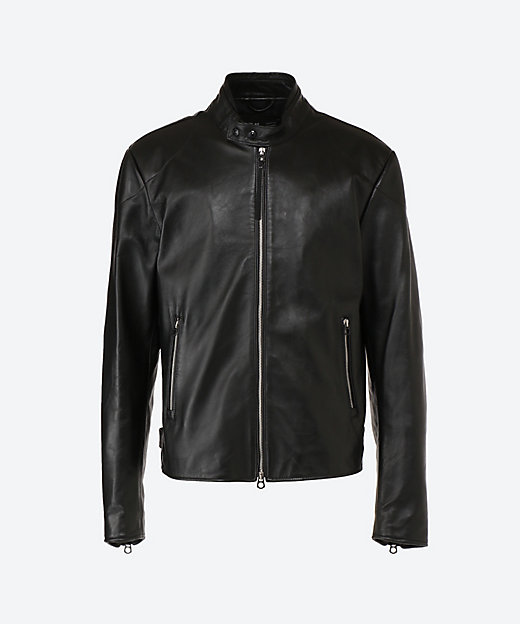 ラムレザーシングルバイカージャケット M8368 ．000