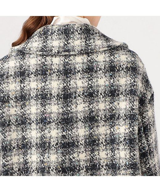 ブリエネップツイード ハーフコート | maison TOMORROWLAND/メゾン