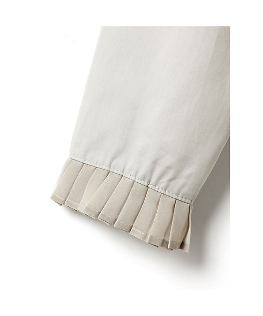 mizuiro ind プリーツカラーシャツ | mizuiro ind (Women