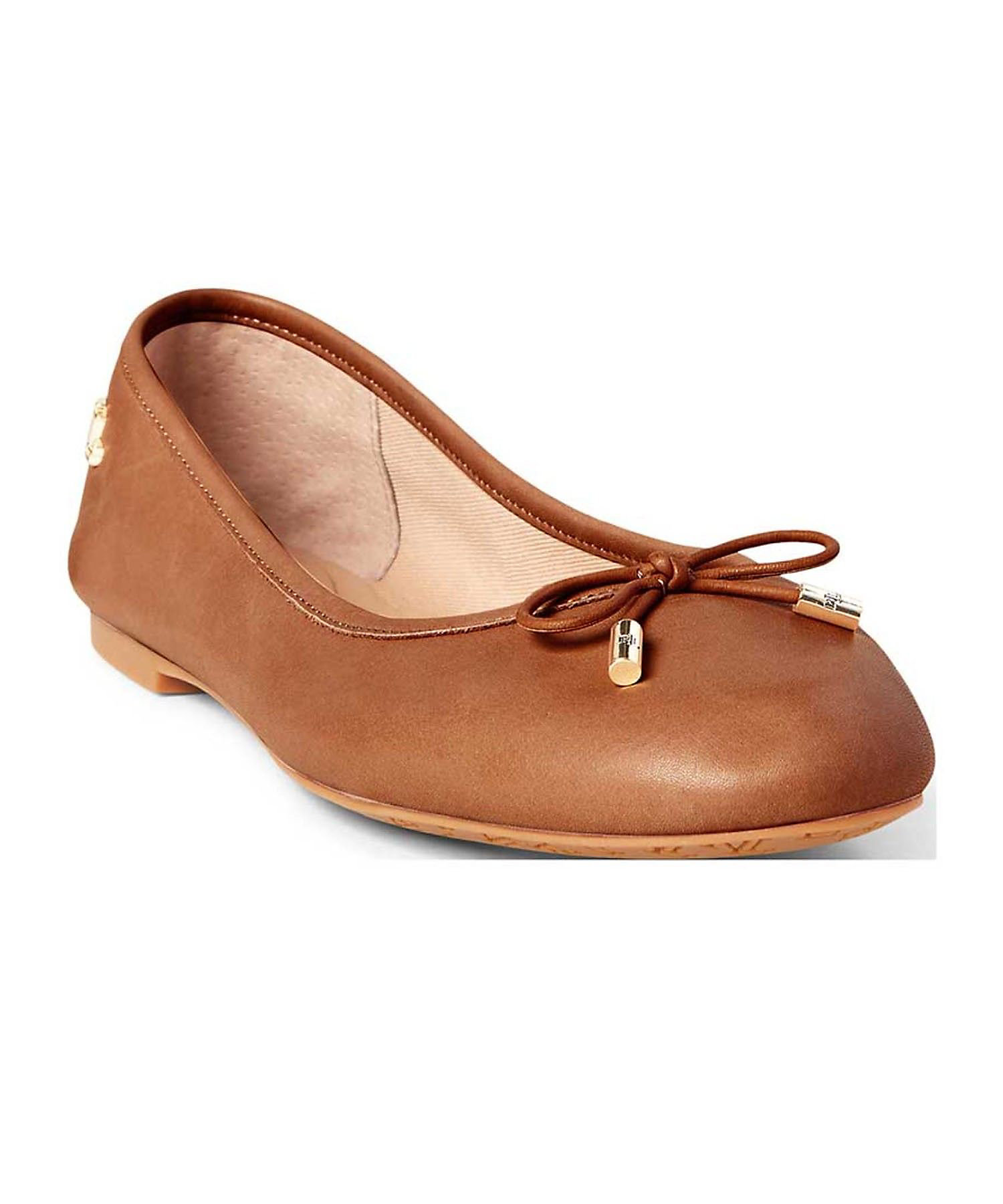 ローレン ラルフローレン R01H Jayna フラットバレエ タン