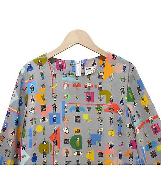 定番Aラインワンピース | mannine (Women/大きいサイズ)/マンナイン