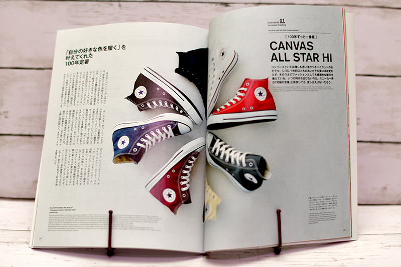 コンバース好きは必需本！『コンバース完全読本』コンプリートブックを