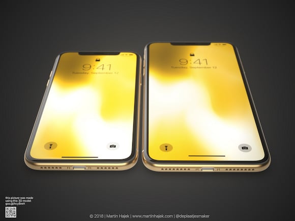 iPhone Xの新色と噂のあるゴールドモデルのコンセプトデザイン