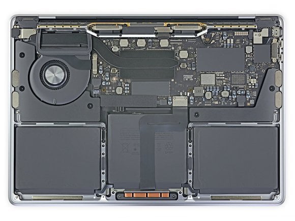 M1チップ搭載MacBook AirとProの分解画像をiFixitが公開 - iPhone Mania