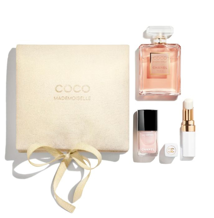 CHANEL COCO MADEMOISELLE SET Парфюмерная вода, блеск, лак и