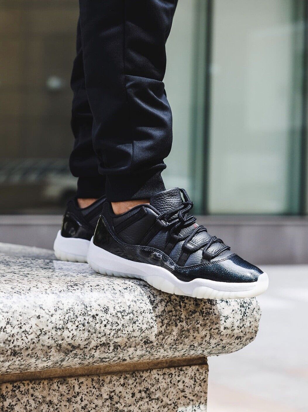 Three Jordan 11 Retro Black and White Models | eBay