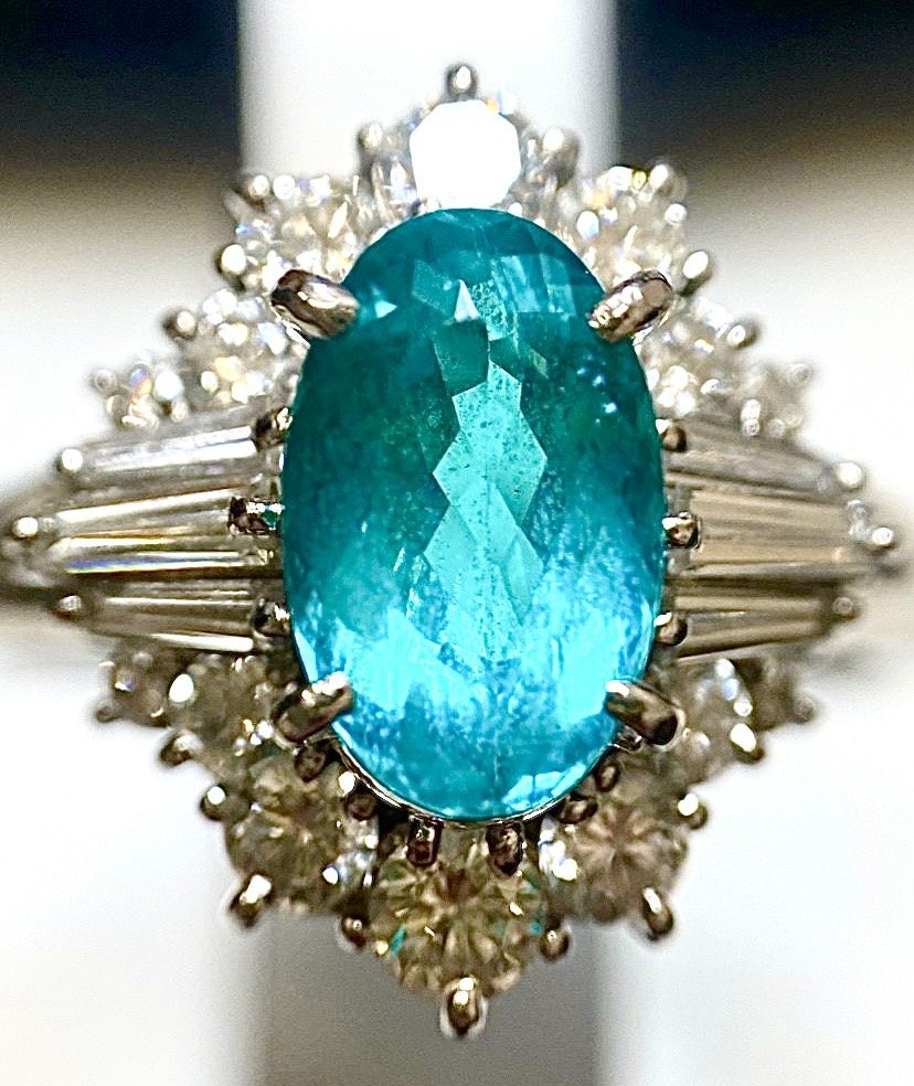 天然パーティーカラードトルマリン 7.105ctの買取実績｜色石BANK