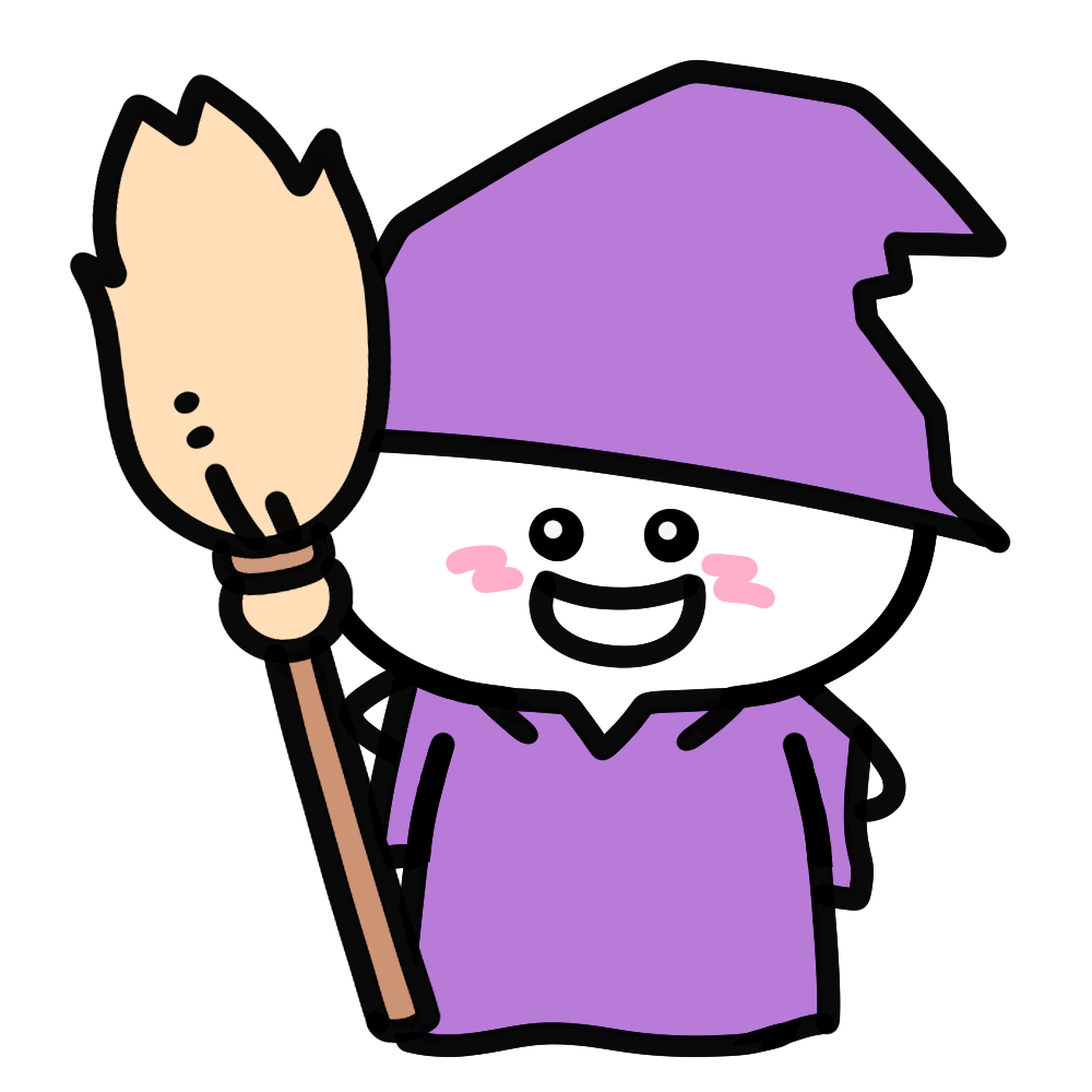 魔女しらたま – イラストせんせい|使いやすいフリー素材集