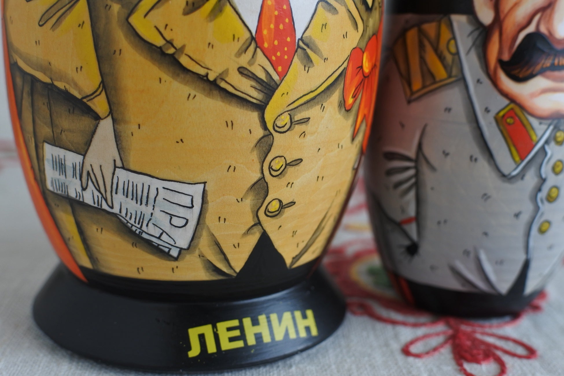 ロシア歴代大統領マトリョーシカ ソ連書記長 5ピース レーニン