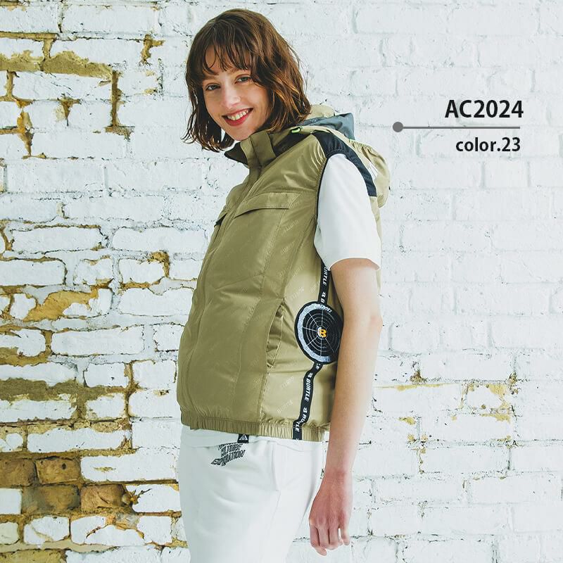 エアークラフト ACベスト(ユニセックス)+ファン+バッテリーセット