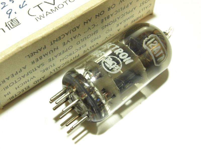 カメラのいわもと：真空管 12AT7、12AZ7、ECC81、同等管、類似管商品