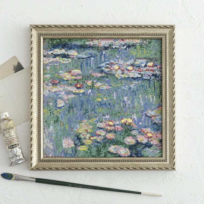 _note ホビーラホビーレ￼ ￼ フレーム クロスステッチフレーム＜睡蓮