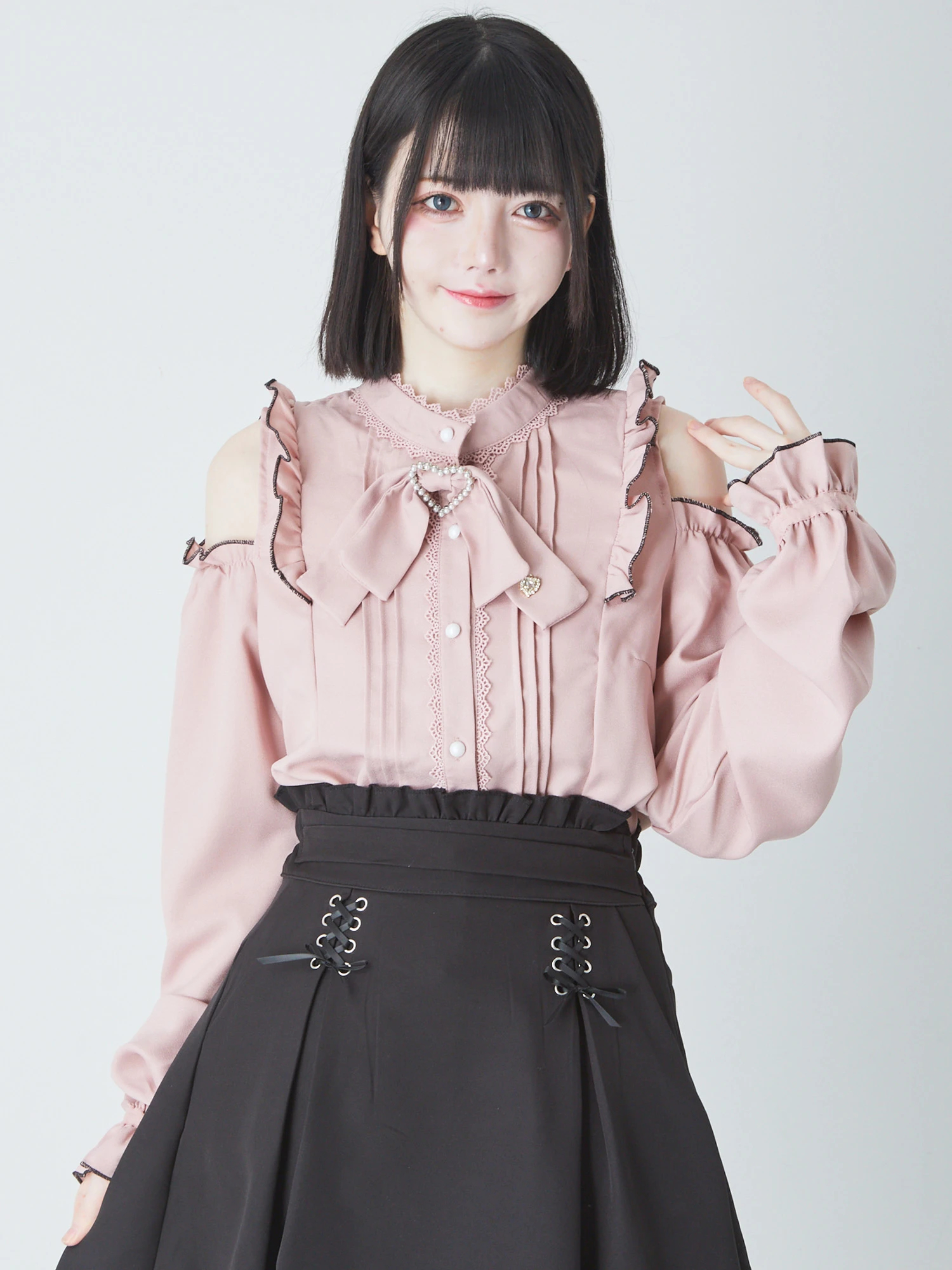 地雷系ブラウス - Ank Rouge(アンクルージュ)のシャツ・ブラウス