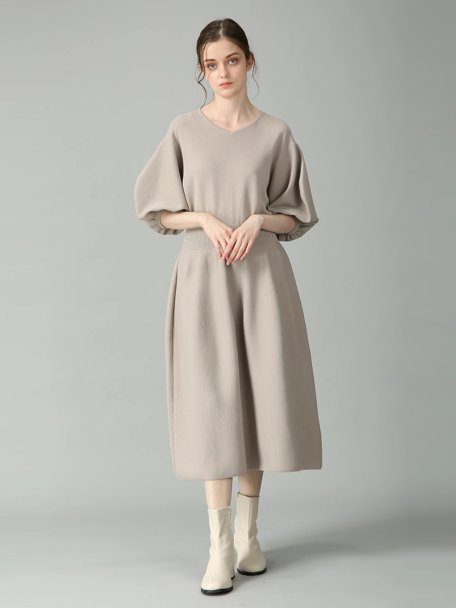 ハーモニー ニット ワンピース ドレス ｜ MORABITO SPELL（モラビト