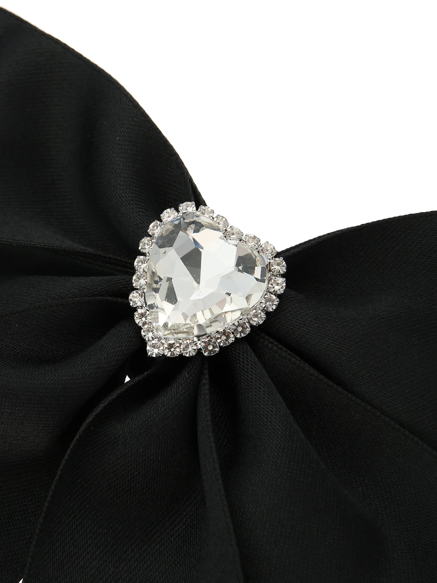 ハートリボンブローチ（アクセサリー｜ローズピンク・A柄）｜【公式