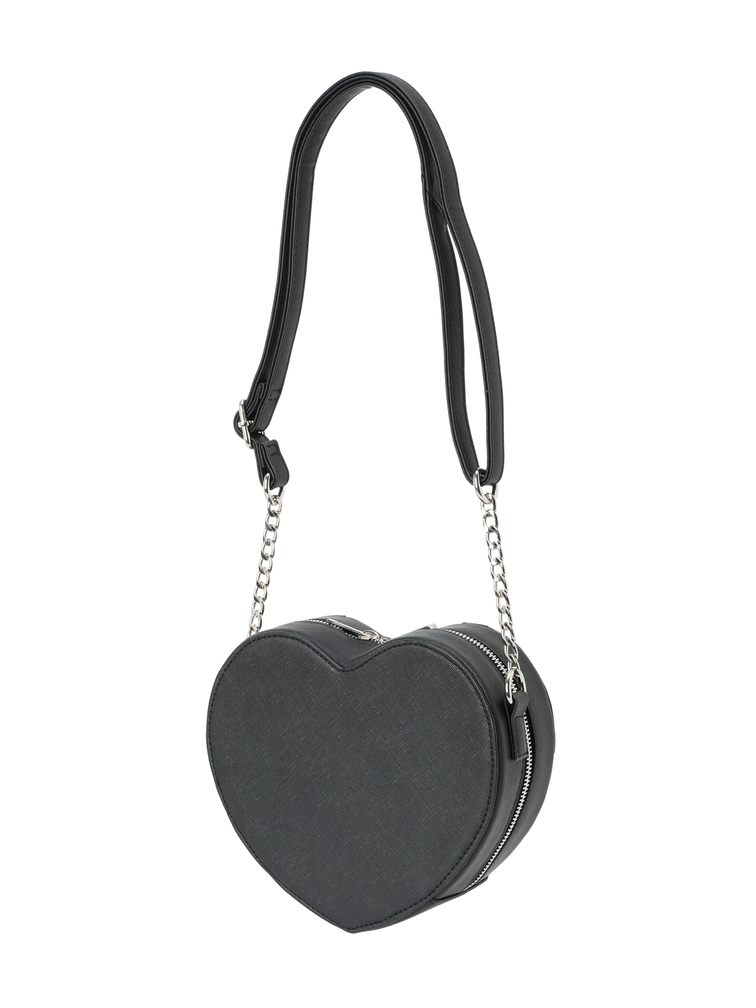 チェーン付きハートショルダーバッグ（ショルダーバッグ｜黒）｜【公式