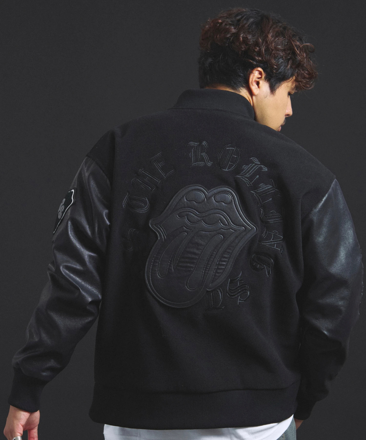 The Rolling Stones×JACKROSE】 Lips&Tongue シグネチャースタジャン