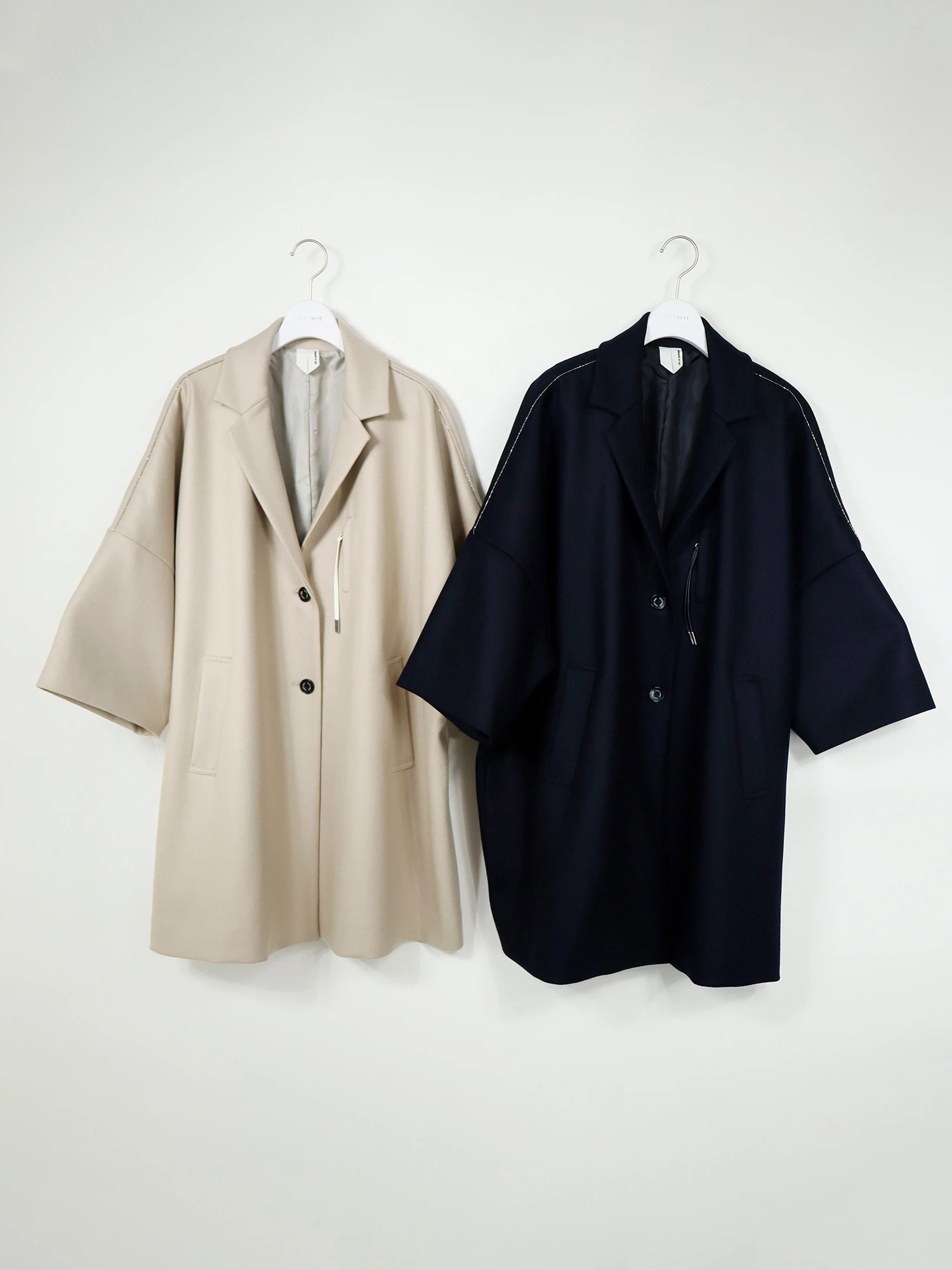 2025AW】テーラービッグハーフコート / blancvert（ブランベール