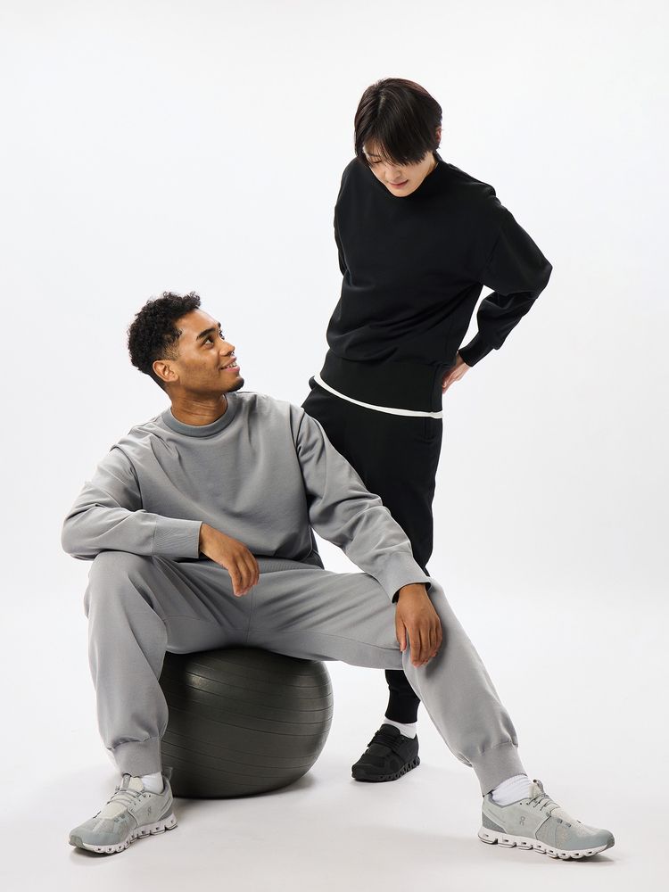 公式】ウィフ/ ニッティングロングスリーブクルー（ユニセックス