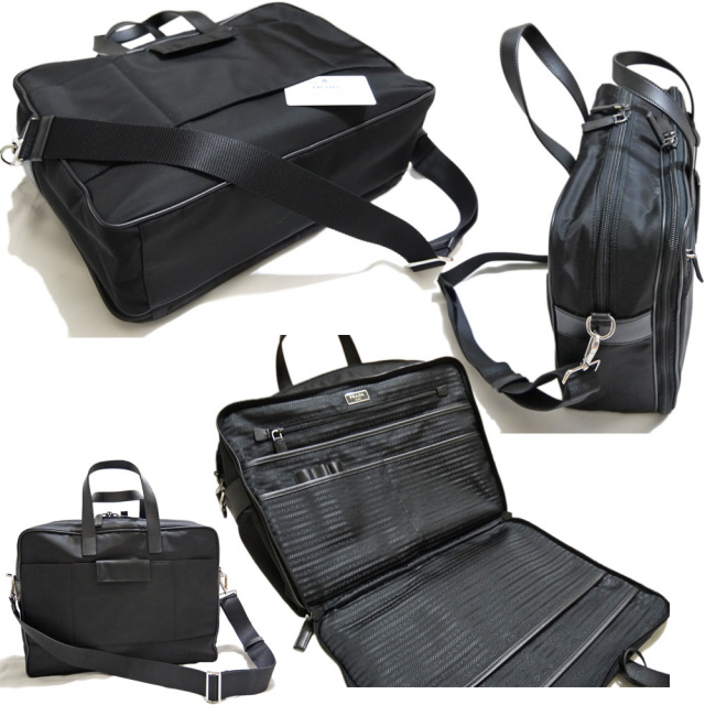 プラダ メンズ ナイロン ラップトップケース 書類バッグ（ブリーフ