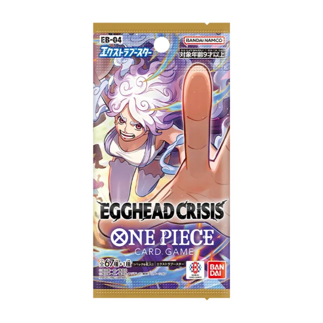 ONE PIECE Card Game Extra Booster EGGHEAD CRISIS EB-04 Bandai TCG Japa