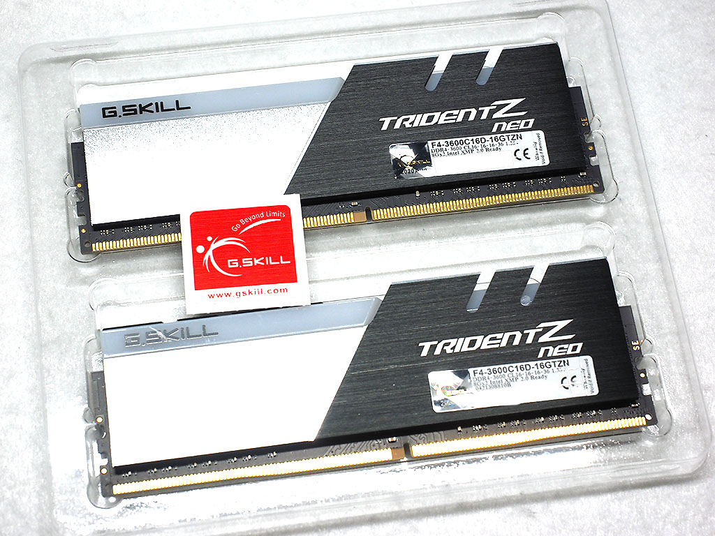 第3世代Ryzen最適化メモリ「G.Skill Trident Z Neo」を導入してみた