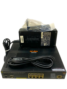 JL258A I HPE Aruba 2930F 8G PoE+ 2SFP+ Switch + 180 Watt Power