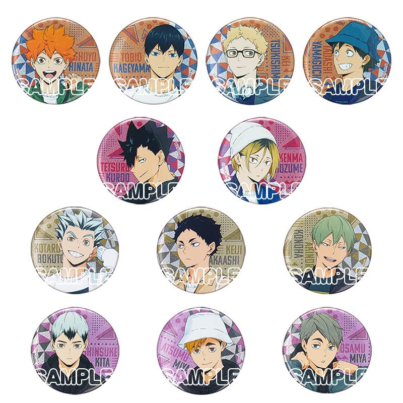 公式オンラインストア。ハイキュー!! ハイキュー!! ホログラム缶バッジ