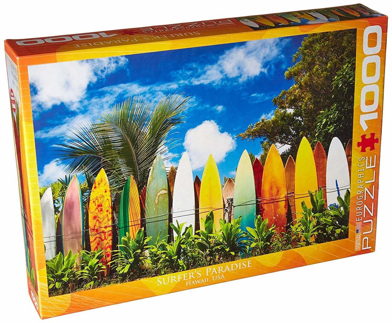 EuroGraphics Surfer's Paradise, Hawaii Jigsaw Puzzle