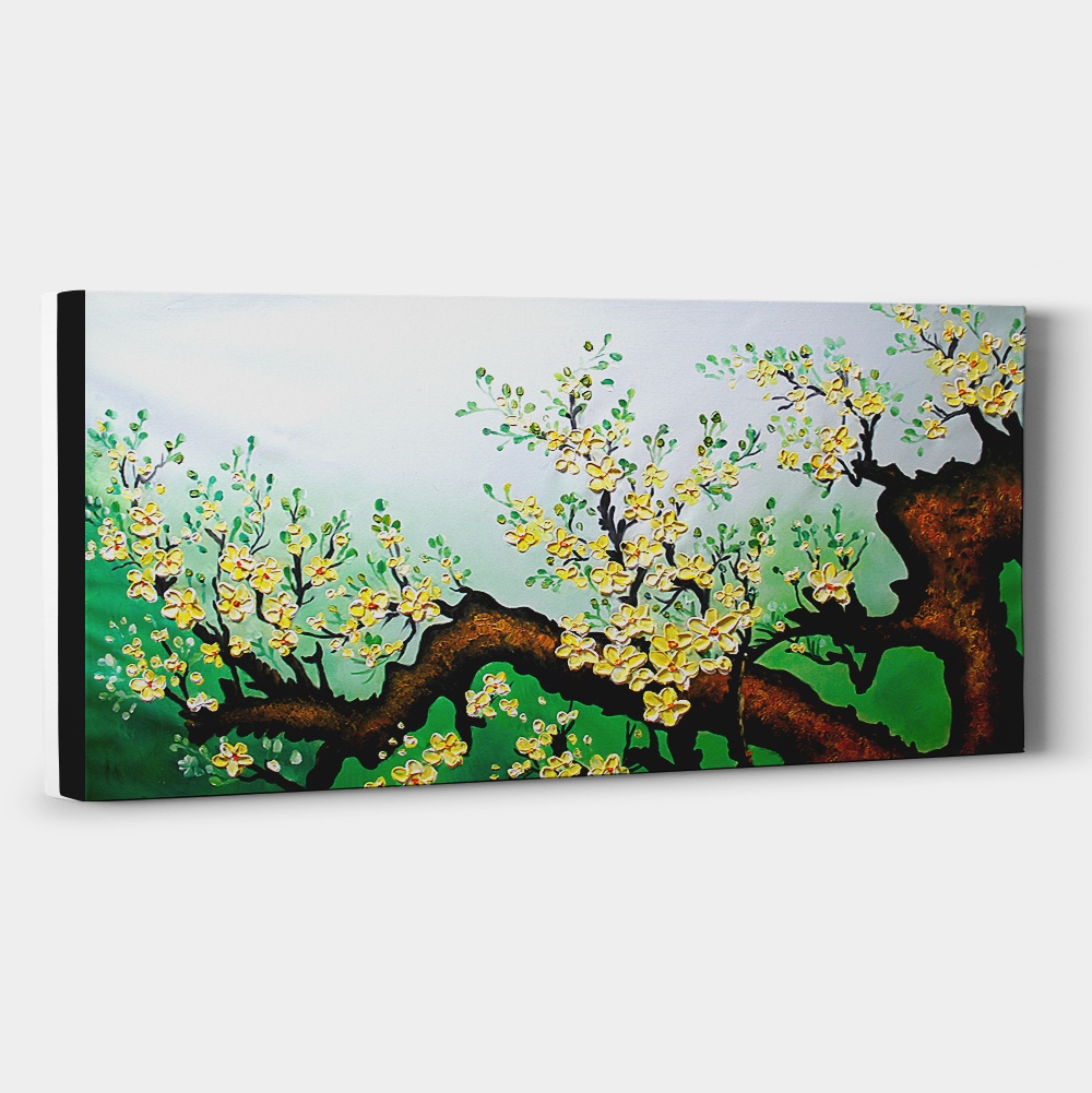 夕顔 杏の花 梅の花 など絵の掛け軸6点まとめ売り 夕顔 杏の花 梅の花