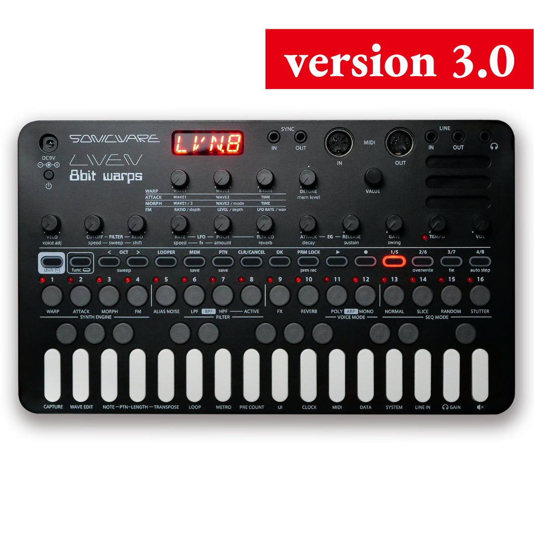 LIVEN 8bitwarps – SONICWARE 日本公式