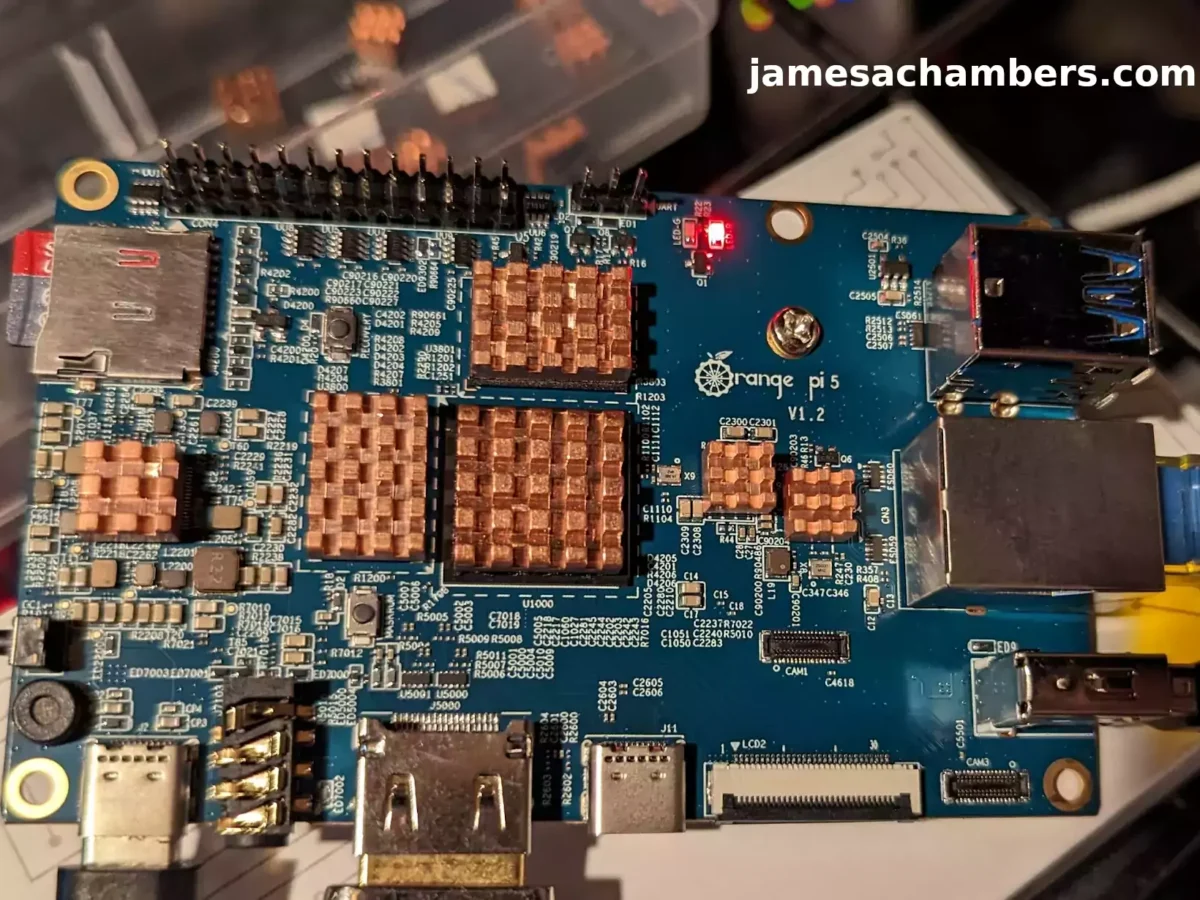 Orange Pi 5 NVMe/SATA SSD Boot Guide - James A. Chambers