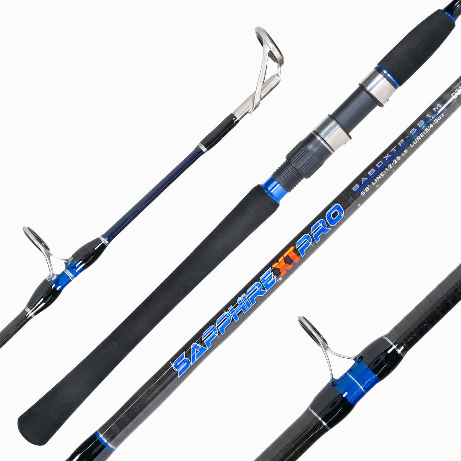 Tsunami Sapphire XT Pro Boat Casting Rods - J&H Tackle