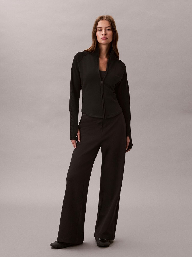 パンツ - ウエストロゴワイドパンツ | カルバン・クライン 公式