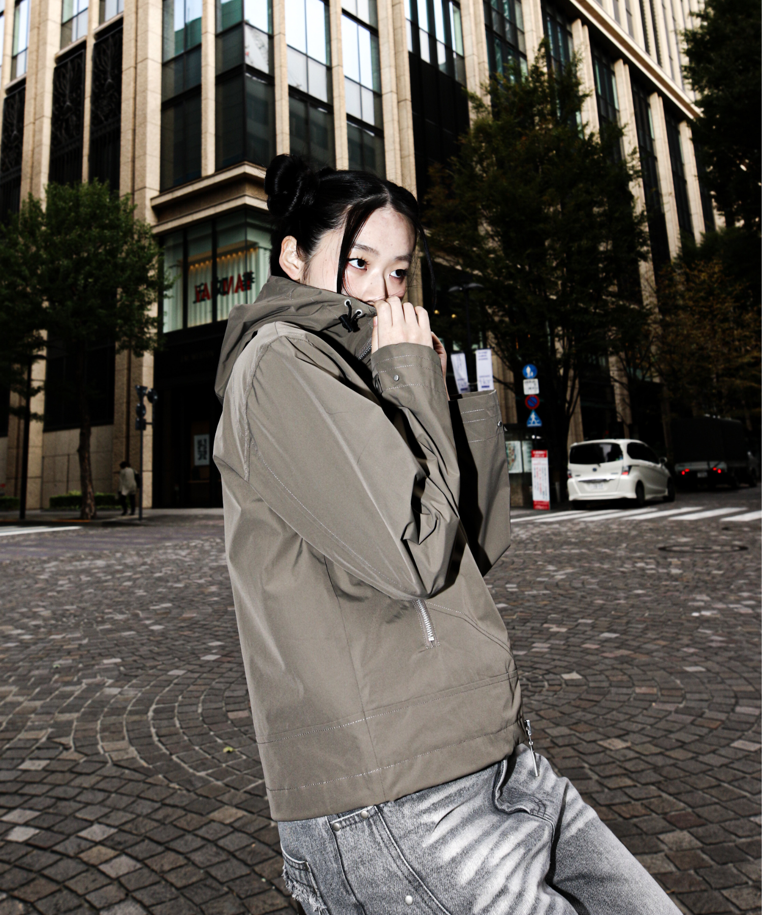 3-Layer Nylon Blouson – Jent Louis