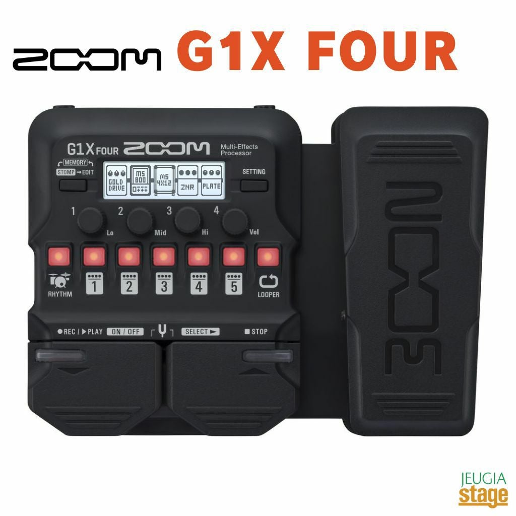 ZOOM G2 FOUR ズーム ギター用マルチエフェクター【Stage Guitar