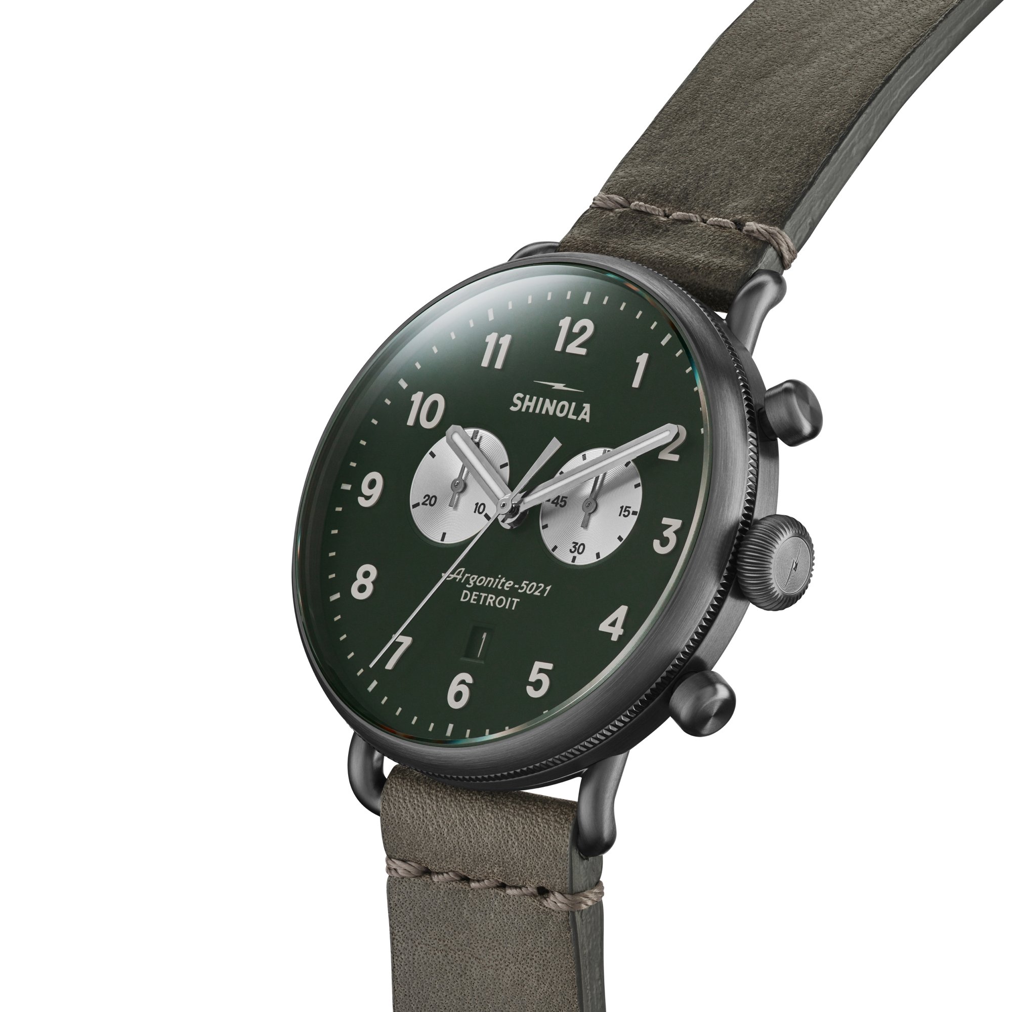 Shinola Canfield Two Dial Chrono 43mm | Jewels & Time