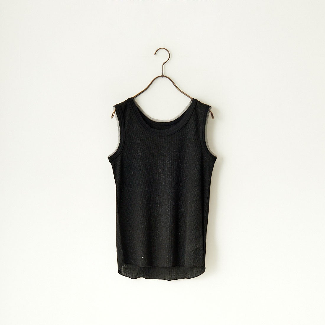 Jf Ready Made [ジェイエフレディメイド] ラメリブタンクトップ