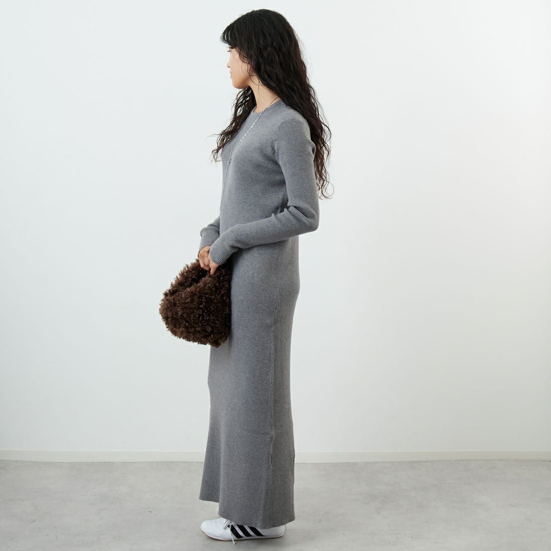 USINE [ユジーヌ] リブニットワンピース [11256853]｜ジーンズ